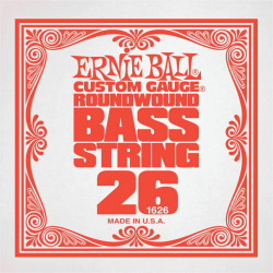 Ernie Ball 1626 - Corde basse au détail Slinky Nickel Wound - Filé nickel 026