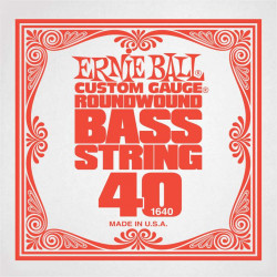 Ernie Ball 1640 - Corde basse au détail Slinky Nickel Wound - Filé nickel 040