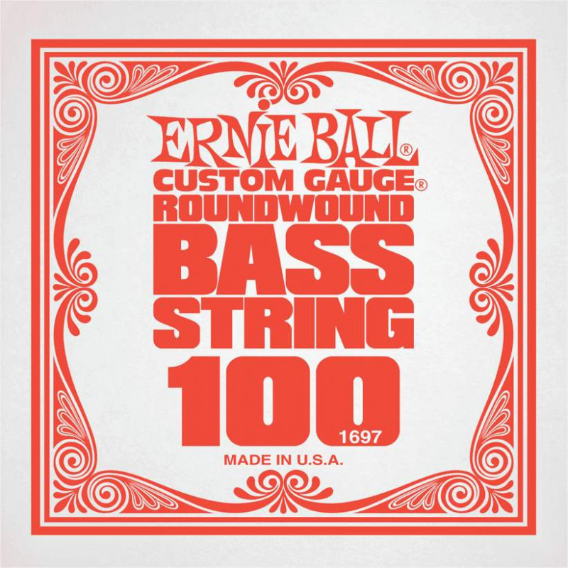 Ernie Ball 1697 - Corde basse au détail Slinky Nickel Wound - Filé nickel 100
