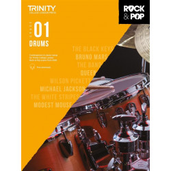 Trinity Rock and Pop 2018 - 20 Drums Grade 1 - Partitions batterie