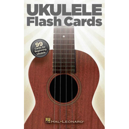 Ukulele Flash Cards-99 Cards For Beginning Ukulele - Recueil Ukulélé cartes flash pour débutant