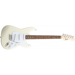 Squier stratocaster bullet strat avec tremolo  Arctic White - guitare électrique