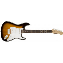 Squier stratocaster bullet strat avec tremolo  Brown Sunburst - guitare électrique