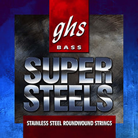 GHS 6L-STB - Jeu de 6 cordes guitare basse - Super Steels - Light 27-126