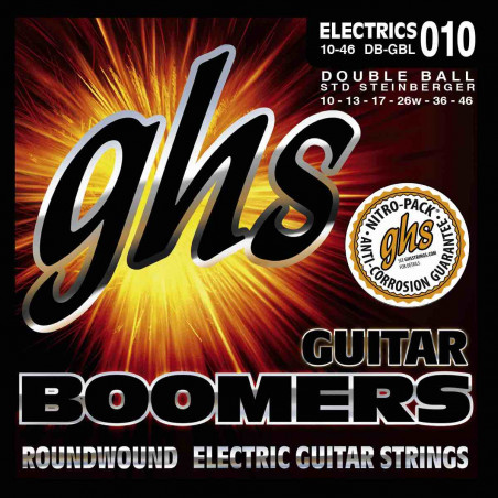 GHS DB-GBL - Jeu de cordes guitare électrique - Double boule - Light 10-46