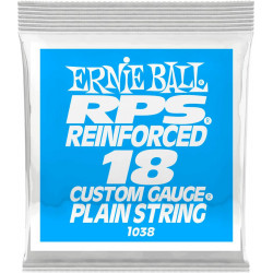 Ernie Ball 1038 - Corde électrique au détail Slinky RPS - Acier plein renforcé 018
