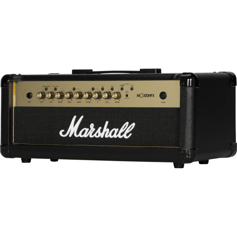 Marshall MG100HGFX Gold 100 Watts - Tête ampli guitare électrique