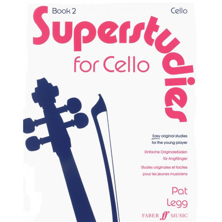 Superstudies for cello Book 2 - Partitions violoncelle Vol.2 - Pat Legg