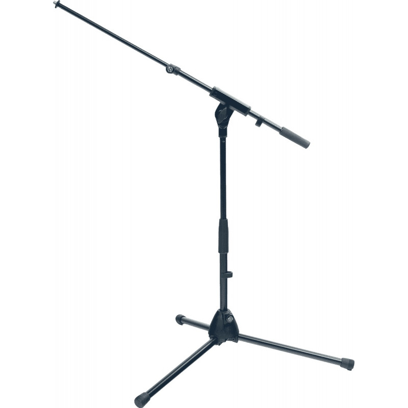 K&M 25905 - Pied de microphone taille basse - noir