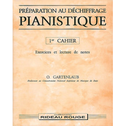 Préparation Au Déchiffrage Pianistique - 1e Cahier - Odette Gartenlaub