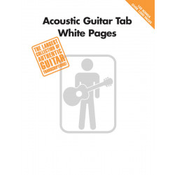 Acoustic Guitar tab - White Pages - tablature guitare acoustique