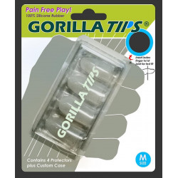 Gorilla Tips finger - Protections doigt taille M translucide