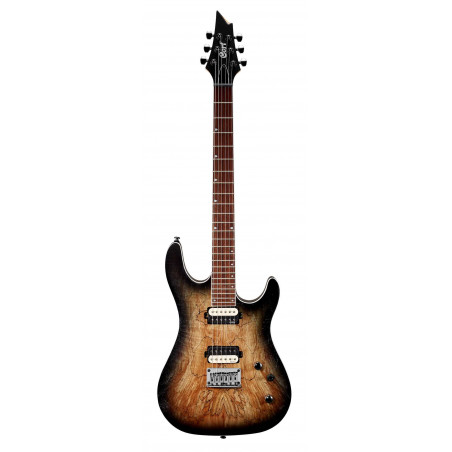 Cort KX300 - Guitare électrique série KX - Raw Burst Open Pore