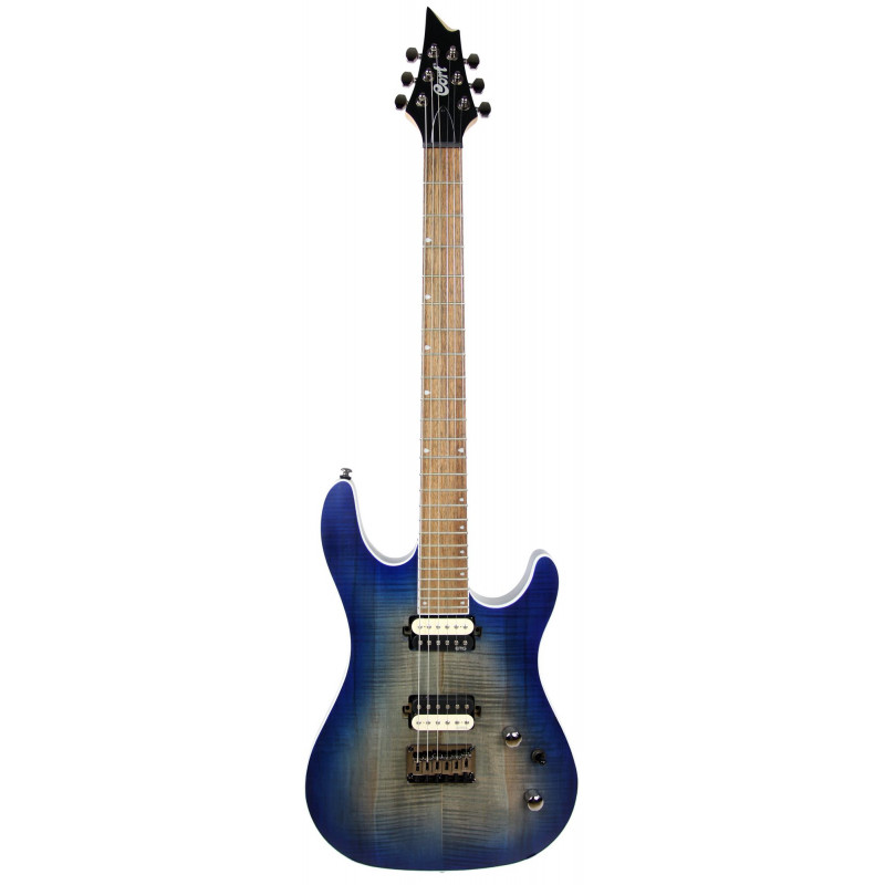 Cort KX300 - Guitare électrique série KX - Cobalt Burst Open Pore