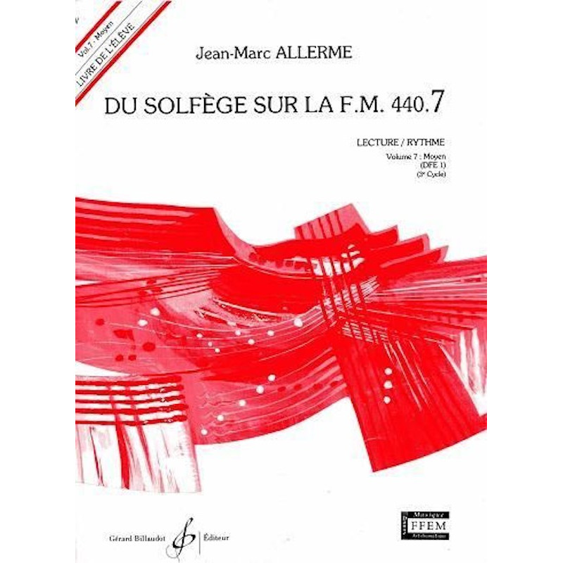 Du Solfege Sur La F.M. 440.7 - Lecture et Rythmes - Jean-Marc Allerme (+ audio)