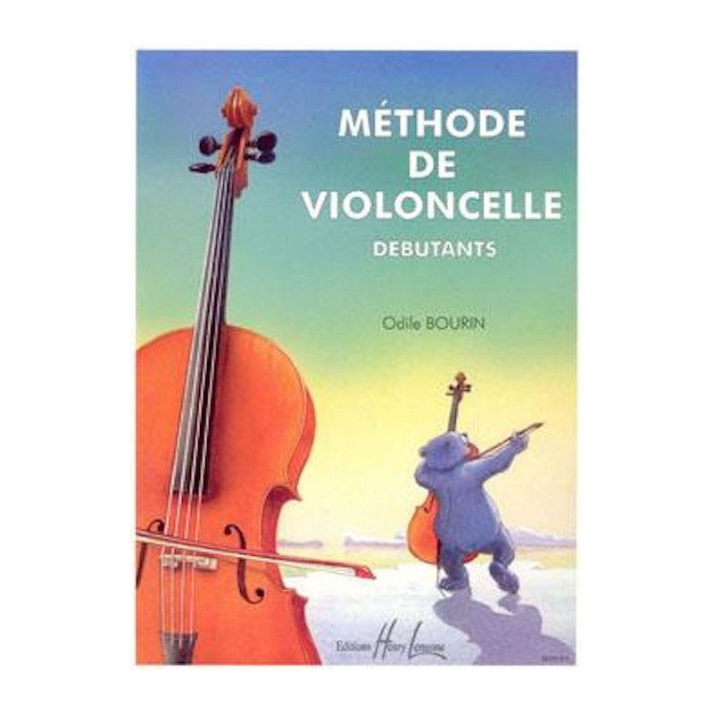 Méthode de violoncelle Vol. 1 - Débutants - Odile Bourin