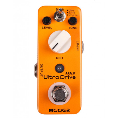 Mooer Ultra Drive MKII - Distortion 3 modes : original - extra - ultra