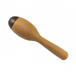 Rohema maracas hêtre palissandre 18cm tonalité grave - éveil musical