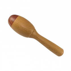 Rohema maracas hêtre bubinga 18cm tonalité médium - éveil musical