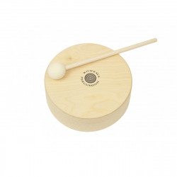 Rohema tom en bois 16cm avec 1 baguette- éveil musical