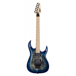 Cort X300 - Guitare électrique série X - Bleu dégradé