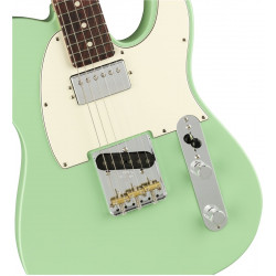 Fender American Performer Telecaster + housse deluxe - touche palissandre - Satin Surf Green - guitare électrique