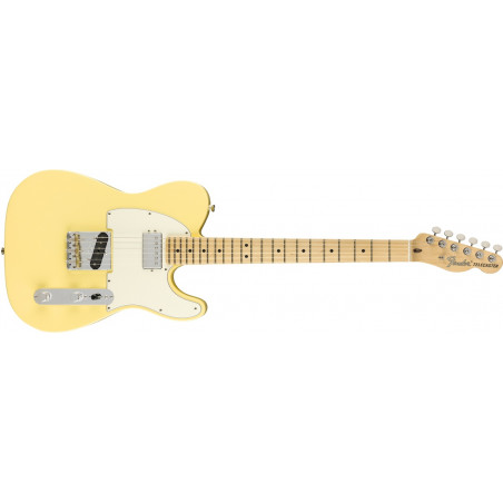 Fender American Performer Telecaster Hum + housse deluxe - touche érable -  Vintage White