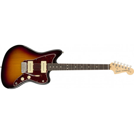 Fender American Performer Jazzmaster + housse deluxe - touche palissandre - 3-Color Sunburst - Guitare électrique