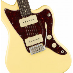 Fender American Performer Jazzmaster + housse deluxe - touche palissandre - Vintage White - Guitare électrique