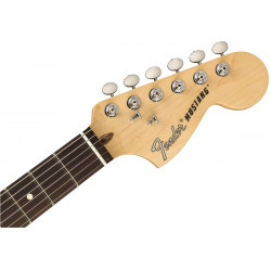 Fender American Performer Mustang + housse deluxe - touche palissandre - 3-Color Sunburst - Guitare électrique