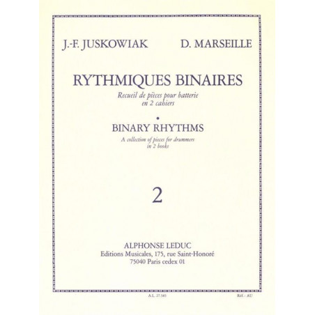 Rythmiques Binaires vol. 2 - Jacques-François Juskowiak