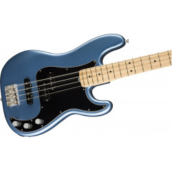 Fender American Performer Precision Bass + housse deluxe - touche érable - Satin Lake Placid Blue - Basse électrique