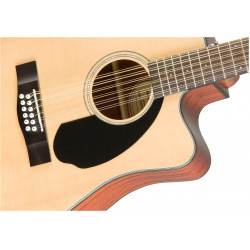 Fender CD-60SCE Dreadnought 12 cordes naturel - guitare électro-acoustique