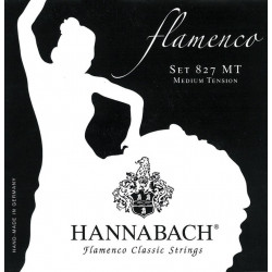 Hannabach 827MT - Cordes guitare flamenco - tension medium