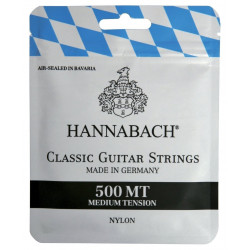 Hannabach 500MT - Cordes guitare classique - tension medium
