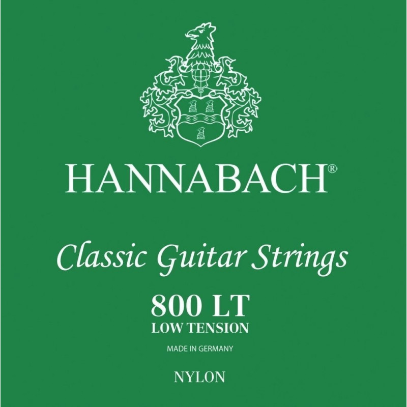 Hannabach 800LT  - Cordes guitare classique - tension faible