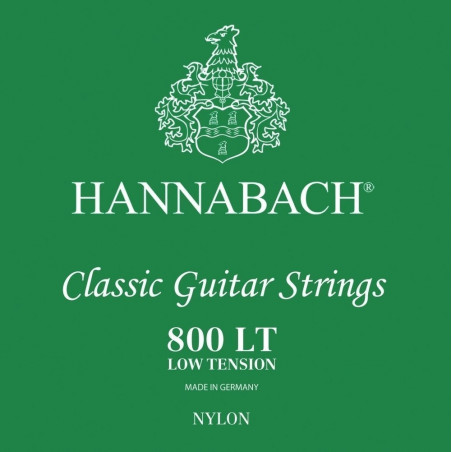 Hannabach 800LT  - Cordes guitare classique - tension faible
