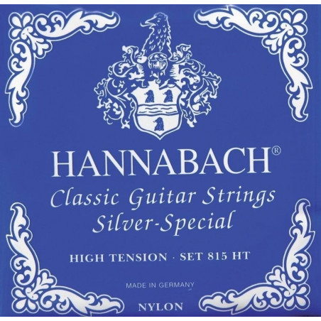 Hannabach 815HT  - Cordes guitare classique - tension forte