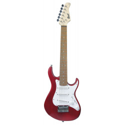 Cort G100 Junior - Guitare électrique série G - Bordeaux pores ouverts