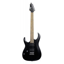 Cort X100 - Guitare électrique gaucher série X - Noir pores ouverts