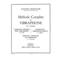 Méthode complète pour vibraphone Vol.1 - Jacques Delécluse