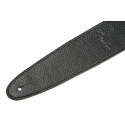 Fender - Artisan Crafted Leather Strap 2,5" Black - Sangle guitare