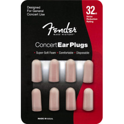 Fender - Concert Series Foam Ear Plugs, 4 Sets -  Bouchons d'oreilles