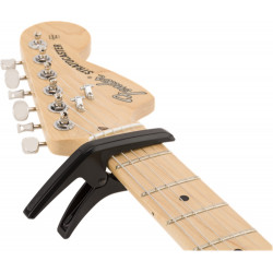 Fender - Capodastre Phoenix black - Capo guitare cordes acier