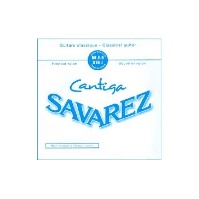 Savarez Cantiga 516J - MI grave-  tirant fort Filée Métal Argenté