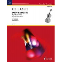 Daily Exercises pour violoncelle - Louis R. Feuillard