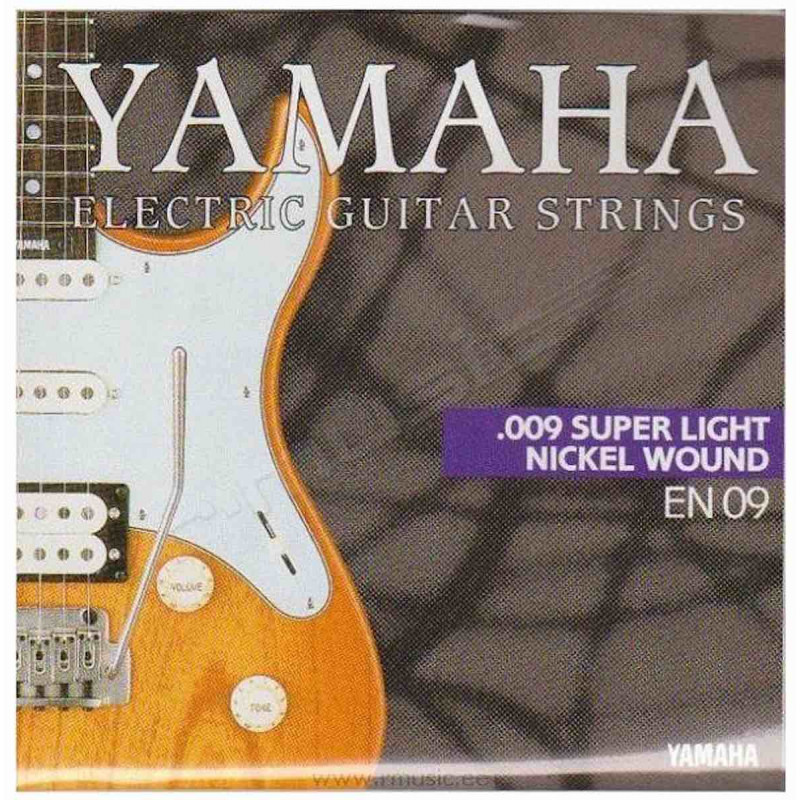 Yamaha EN 09 - jeu cordes guitare électrique - Super light 9-42
