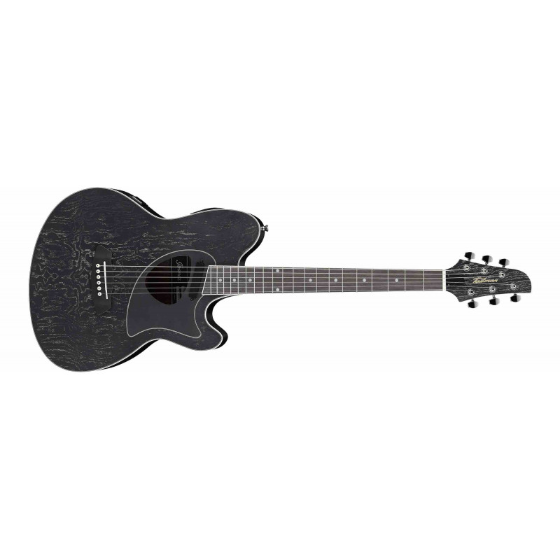 Ibanez TCM50-GBO - Galaxy Black - Guitare électro-acoustique