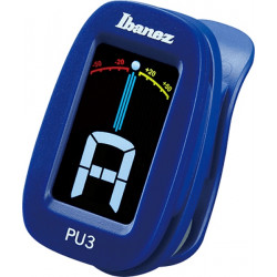 Ibanez PU3-BL - Accordeur chromatique à pince - Bleu