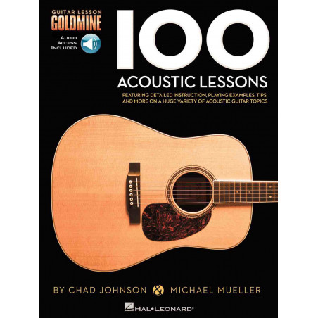 Guitar Lesson Goldmine 100 Acoustic Lessons - Chad Johnson / Michael Mueller